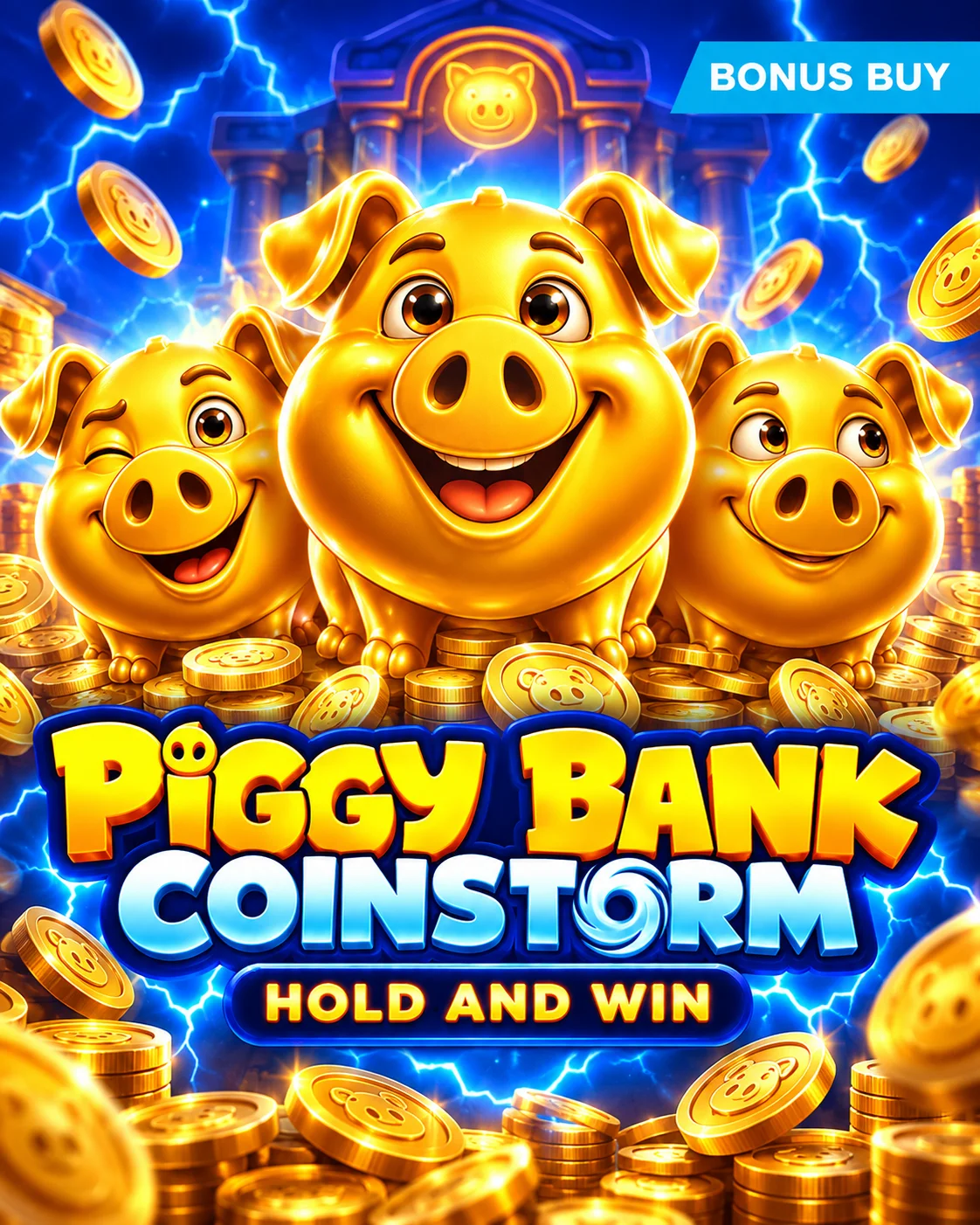 Golden Piggy Bank Coinstorm