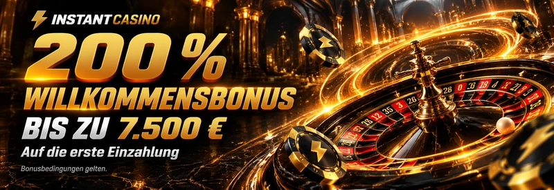 Instsnt-casino-Willkommensbonus